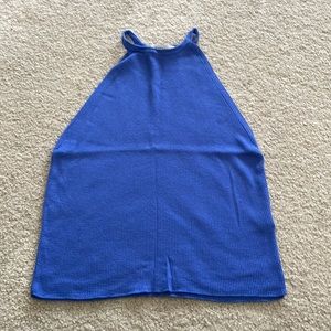 ZARA blue/periwinkle knit tank size Large